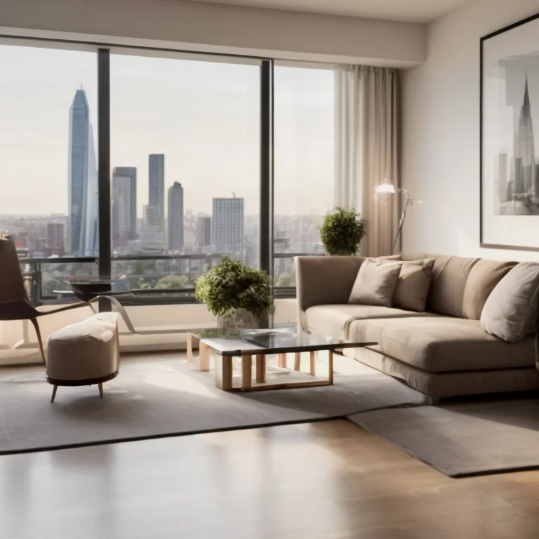 Appartement moderne avec vue panoramique